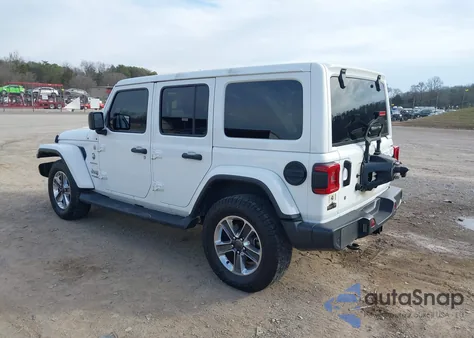 2020 Jeep Wrangler Unlimited Sahara 4X4 z USA, uszkodzony, nr VIN 1C4HJXEG3LW268444